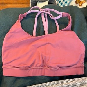 pink lulu lemon sports bra